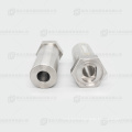 Tungsten alloy PET syringe shield